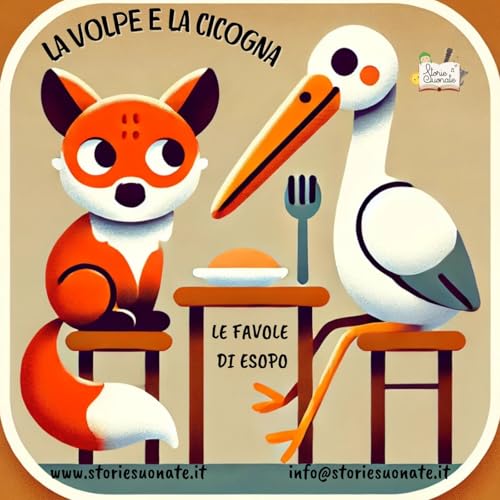 『LA VOLPE E LA CICOGNA』のカバーアート