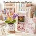 Imagen de Yalucky Regalo Cumpleaños Mujer Ganchillo Flores Figurita Detalles Regalos Cumpleaños Feliz Amigas Madre Novia Profesora Originales Decoracion Aniversario Navidad