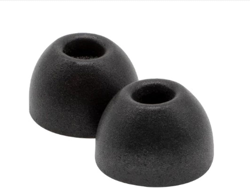 Comply Memory Foam Replacement Earbud Tips for Plantronics Voyager 5200, Legend Headsets | Ultimate Comfort, Secure Fit, Superior Noise Isolation | Black, Small (3 Pairs)