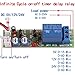 Temporizador de ciclo ajustable Retardo On/Off Interruptor Módulo de relé DC 5V...