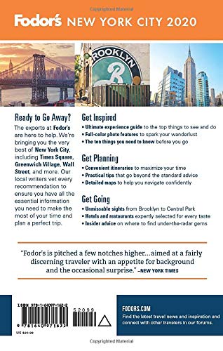 Fodor's New York City 2020 (Full-Color Travel Guide) #TOP1
