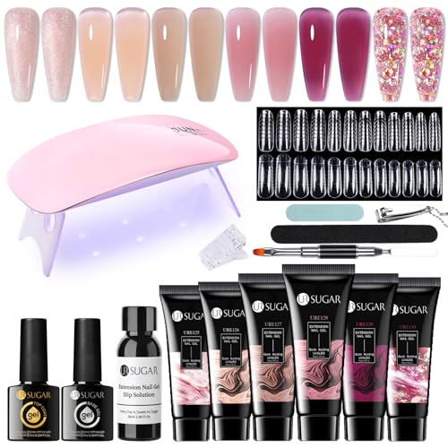 Saint-Acior Kit Uñas de Gel Marca UR SUGAR