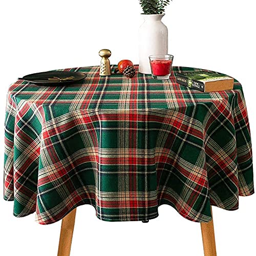 Nappe de Noël rectangulaire rétro table cuisine et salle à manger
