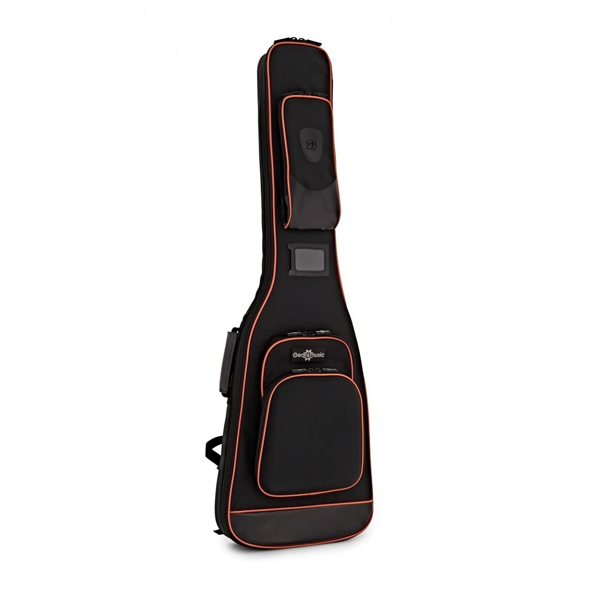 Gear4music Housse de Guitare Basse Electrique Pro Rembourrage 20mm avec Sangles