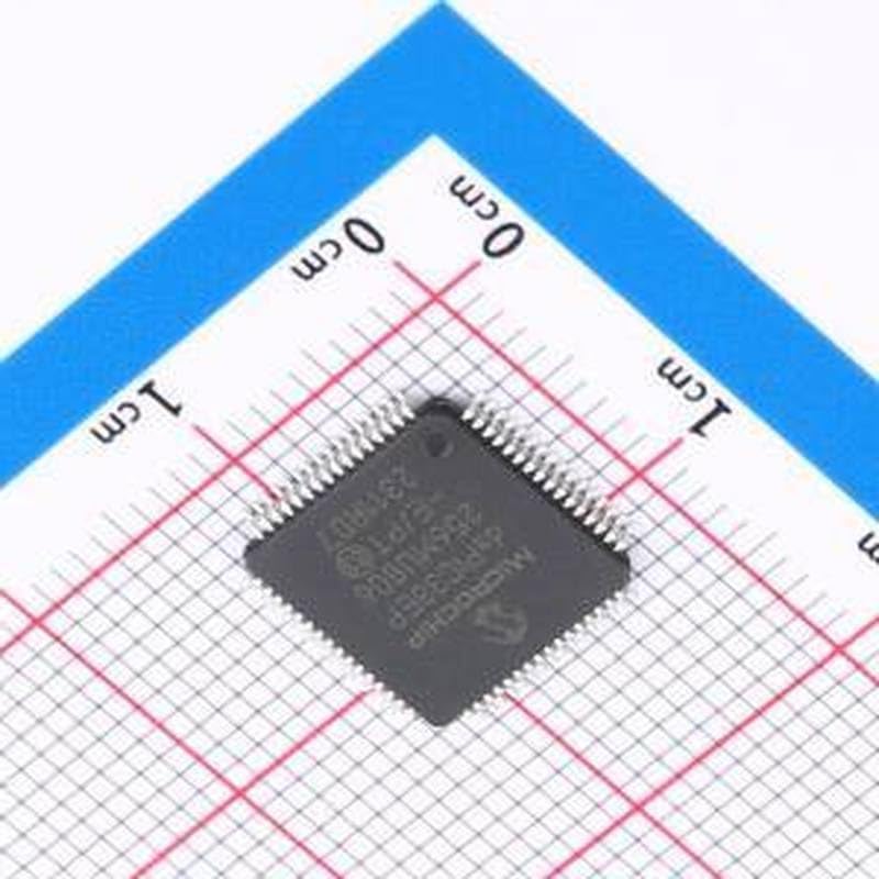 1 Pcs Digital Signal Processor Fit for DSP/DSC dsPIC33EP256MU806-E/PT TQFP-64 Fit for 10x10