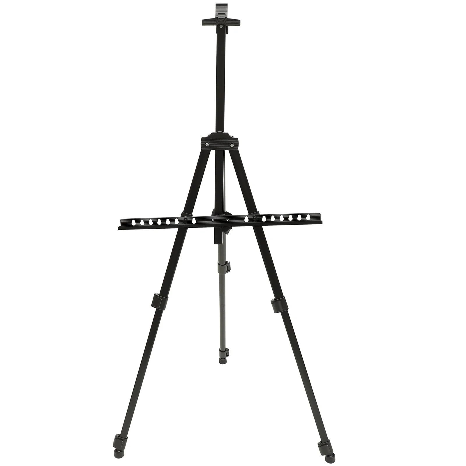 Caballete Plegable for Marco de Fotos, Marco Negro for Fotos, Soporte for Pintura Escolar Caballete Pintura Plegable
