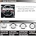 Car Steering Wheel Cover with Handbrake Cover & Gear Shift Cover CXTIY Fashion Steering Wheel Wrap Faux Wool Fluffy Soft and Warm in Winter Diameter 14.96