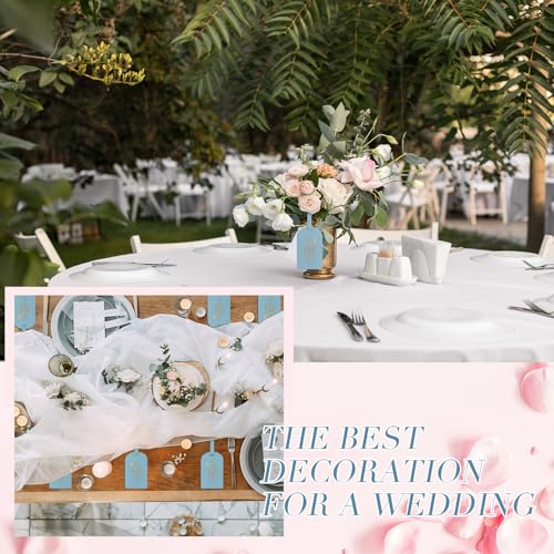 Image of Amylove Bulk Luggage Tags Wedding Favors Adventure Begins Luggage Tags for Guests Travel Tag for Suitcase Bridal Gift 24 Pack