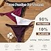 SELECT YOU G-String Thongs for Women T-back Low Waist Panties Thongs Breathable Cheeky Sexy Underwear 4Pack S-XL (US, Alpha, X-Large, Regular, Regular, Multicolor-A-4 Pack)