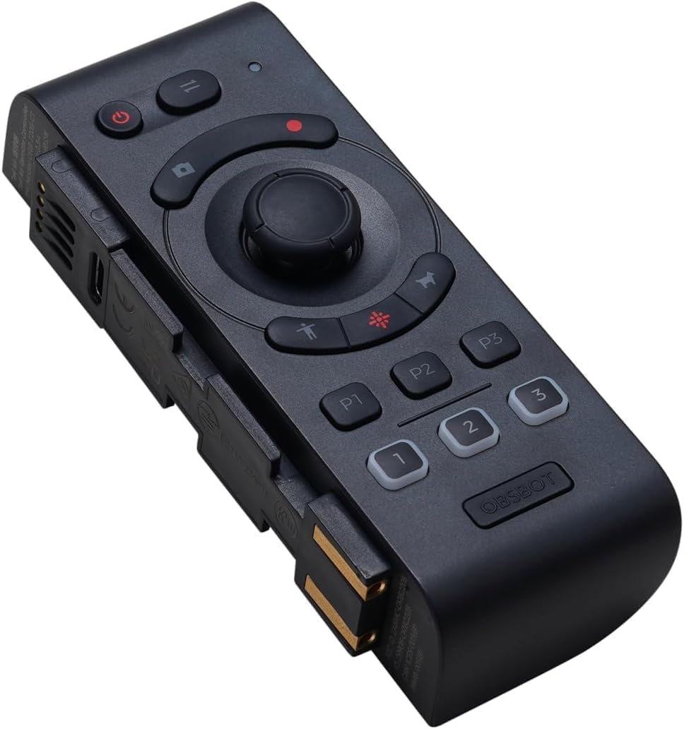 OBSBOT Contrôleur à distance Tail Air, contrôle PTZ Bluetooth sans fil