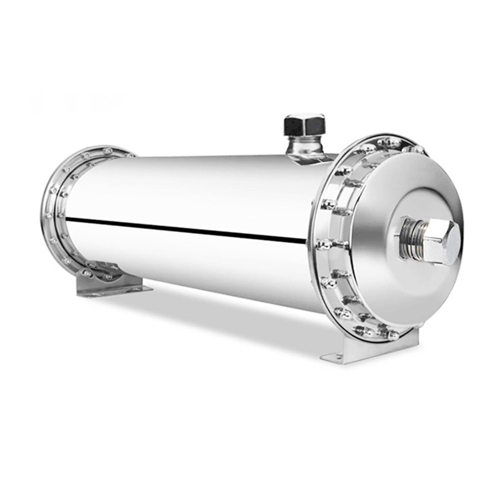 Filtro de Agua Acero Inoxidable 304 PVDF, purificador ultrafiltración, Potable for el hogar, función Lavable con Alta tasa de filtración(1000L)
