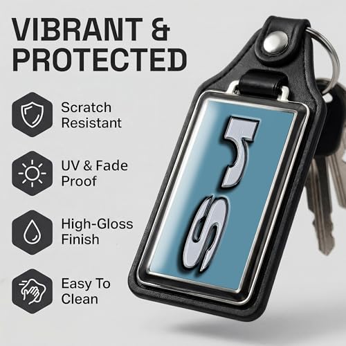 Image of Brotherhood Car Key Chain for Camaro - Classic Models Keychain for Men and Women Gift Key Ring - -