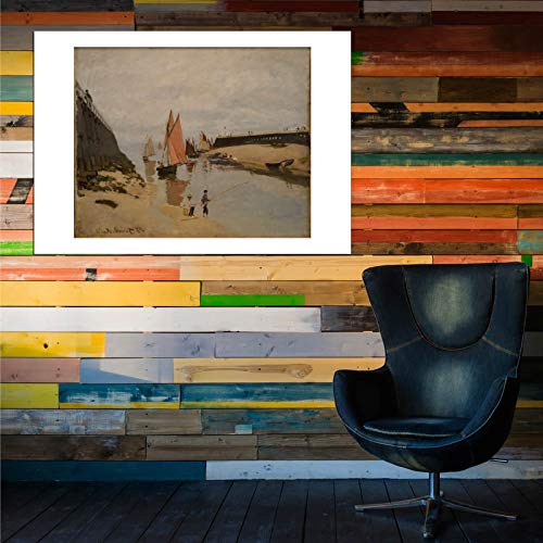 Claude Monet Trouville Grand Format Poster Art Impressionniste - 6