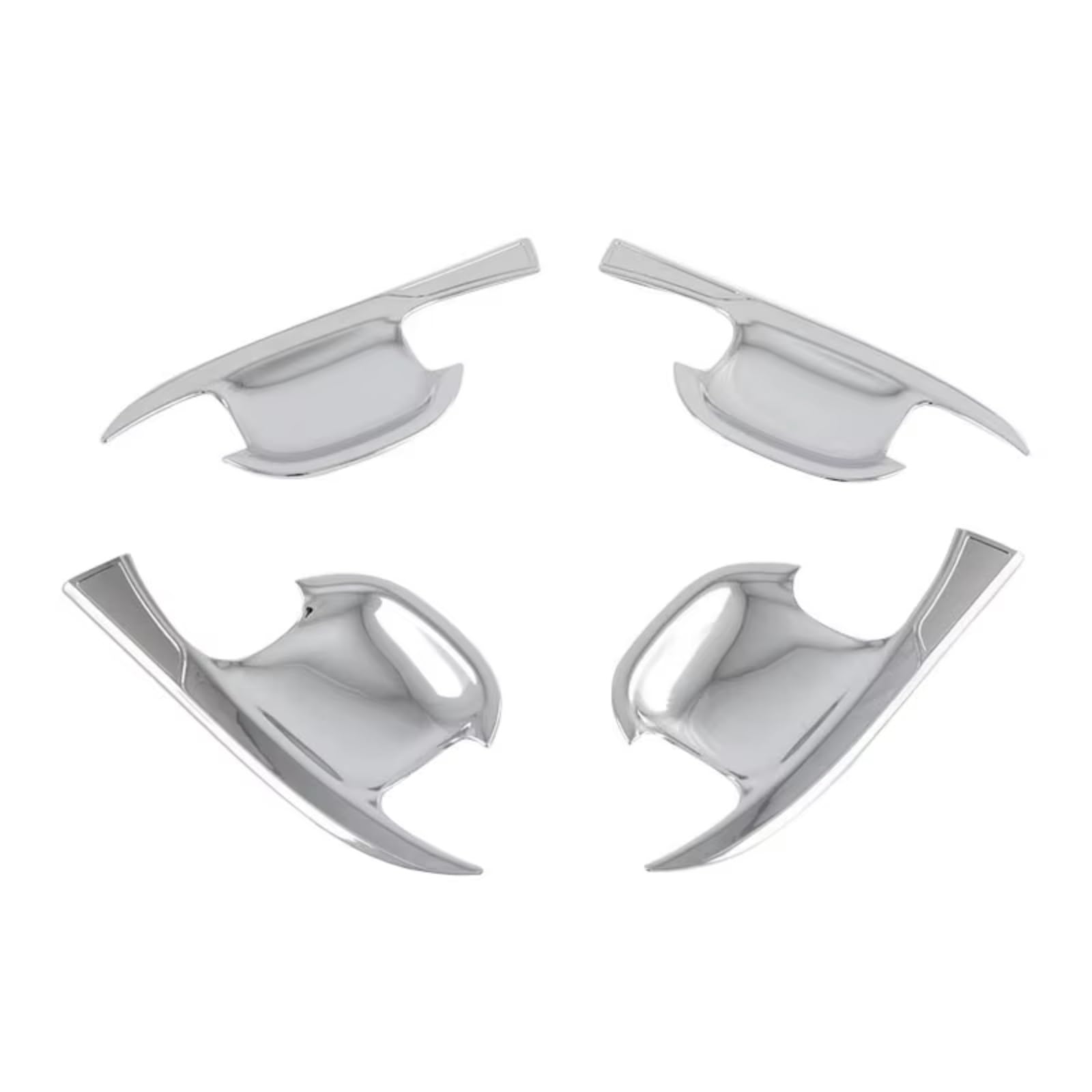 Qdzvalumv Silver B Car Door Handles Cover Shell Compatible With Kia For Sorento Mq4 2020-2023 Car Exterior Door Handle Bowl Cover Decoration Trim Front Rear Protector Set(Silver B)