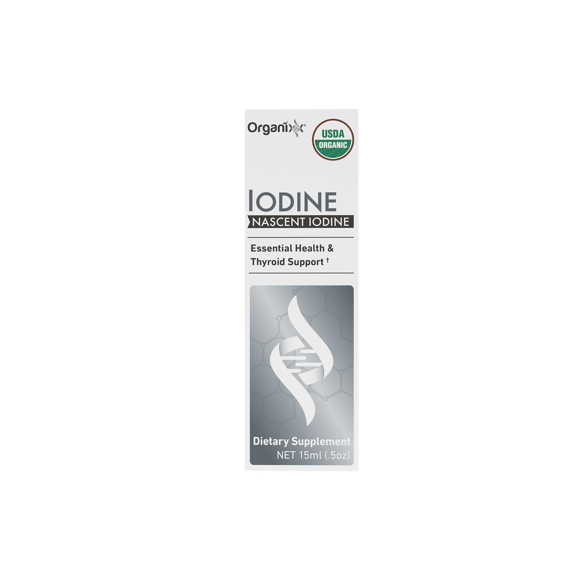 Organixx Organic Nascent Iodine Liquid Drops, Vegan, 60 Servings — Amazon image 2