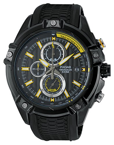 Preisvergleich Produktbild Pulsar Herren-Armbanduhr XL Sport Analog Quarz Kautschuk PV6009X1
