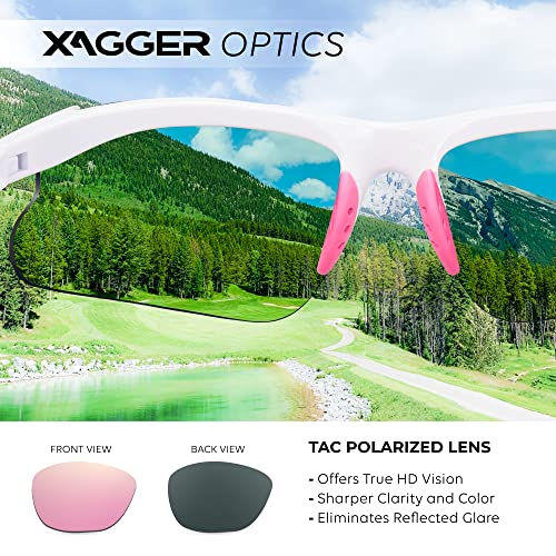 Xagger Youth Polarized Sports Sunglasses For Boys Girls Age 8-14 Kids Teens Lightweight Baseball Softball Cycling Running Glasses #TOP3