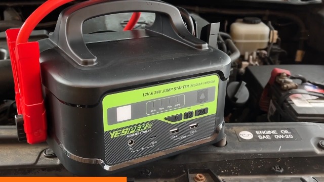 Amazon.com: YESPER 12V/24V Car Battery Jump Starter 6000A