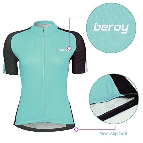 Beroy W217235GM Womens Cycling Jerseys With Short Sleeves,Girls Bike Short Sleeves thumb #2