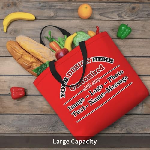 Generic HANDBAGSC_560538859 Custom Personalized Tote Bag With Your Team Logo Text Image Custom Bags thumb #7