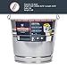 Behrens BEHRENS-1210GS 1210GS 10-Quart Galvanized Steel Pail