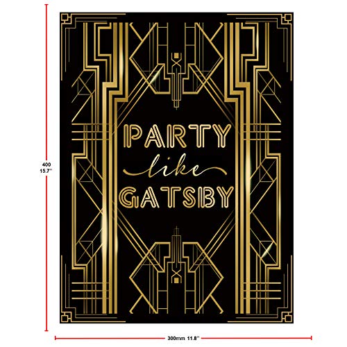 Musykrafties Roaring 20s Gatsby Festa Poster