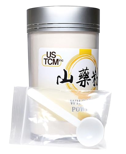 Miniatura 3 de Polvo de ñame silvestre Rhizoma Dioscoreae Polvo de ñame chino Shan Yao Polvo 120mesh (6oz)