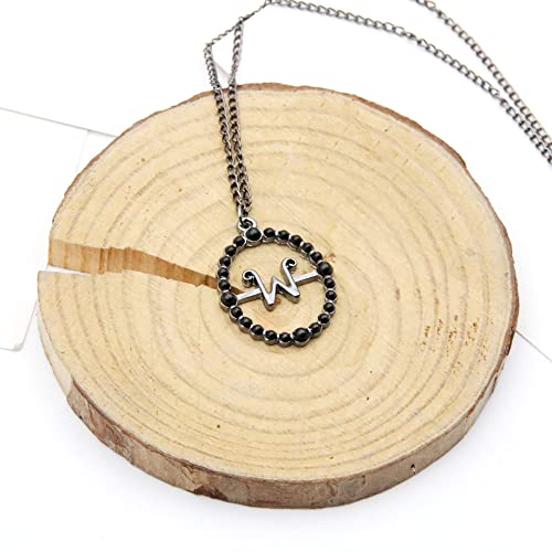 SONGCHANGJEWELRY Pendant Necklace Costume Accessories for Addams Cosplay - Women Men Party Jewelry Gift Halloween Costume Prop Merch (SCN00962)4