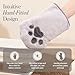 Muddi Mitt Microfiber Reusable Pet Wipes Grooming Towel Glove | Machine-Washable, Soft, Double-Sided Bath Mitt Replaces Wipes | Dirt Odor Removal | Gentle Paw Coat Cleaner | Dogs & Cats (Single Mitt)