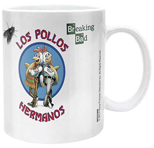Pyramid International Breaking Bad (Los Pollos Hermanos) Official Boxed Ceramic Coffee/Tea Mug, Multi-Colour, 11 oz/315 ml