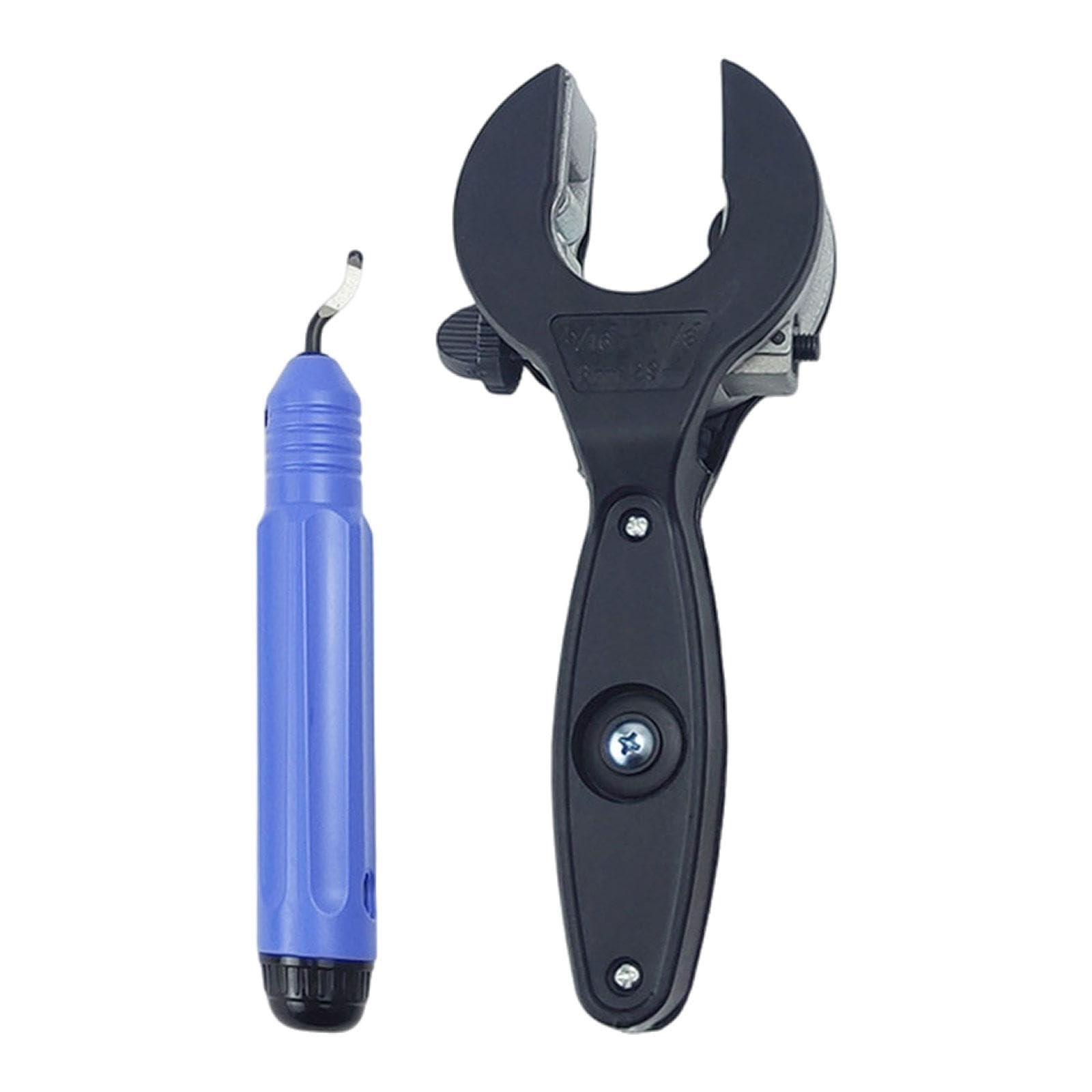 Amagogo Coupe-tube à cliquet avec coupe-tube pour outils manuels robustes de 8 à 29 mm, outil de coupe pour espaces restreints