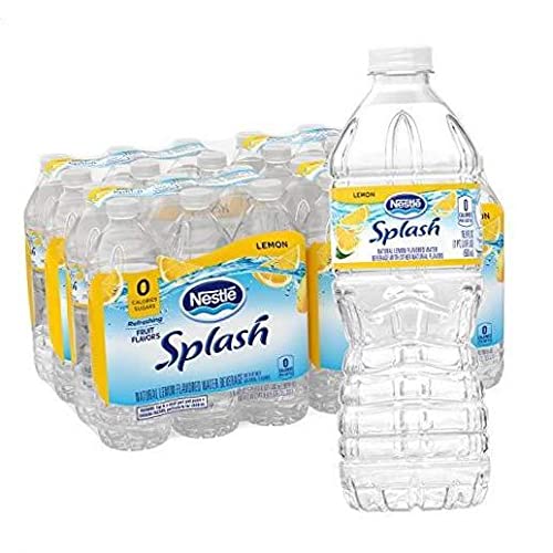 Buy Splash Blast, Flavored Water Beverage, Lemon Flavor, 16.9 Fl Oz