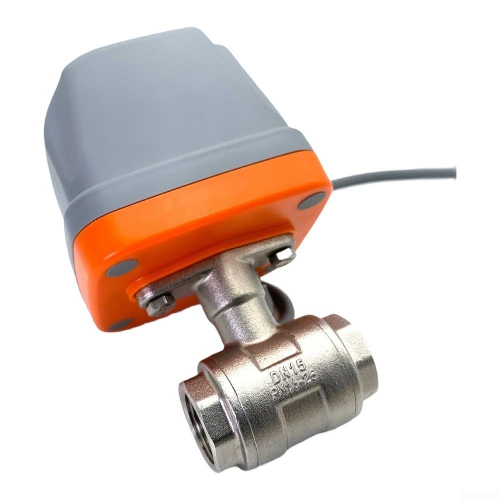 Válvula de bola eléctrica DN32 motorizada CA 220V para control de flujo en tuberías