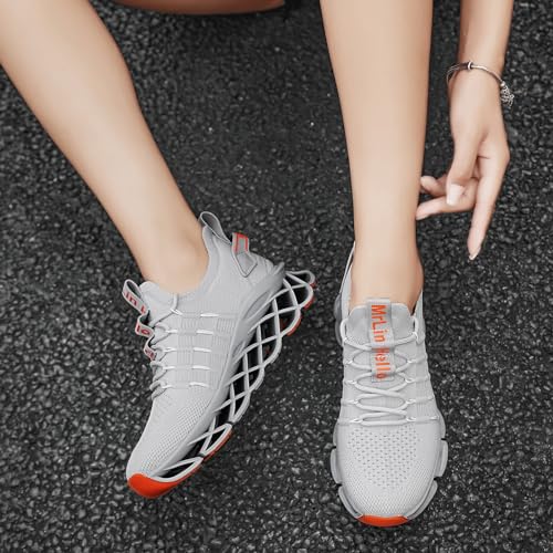 DUDHUH Women's Fashion Sneakers Womens Shoes Slip On Work Casual Comfortable Gym Walking Shoes for Women 7