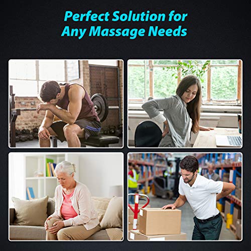 Massage Gun, Sportneer Deep Tissue Percussion Muscle Massager Gun for Pain Relief - Handheld Electric Body Massage Gun for Athletes, New Version Super Quiet Sports Drill Brushless Motor,Black Massage Gun, Sportneer Deep Tissue Percussion Muscle Massager Gun for Pain Relief - Handheld Electric Body Massage Gun for Athletes, New Version Super Quiet Sports Drill Brushless Motor,Black