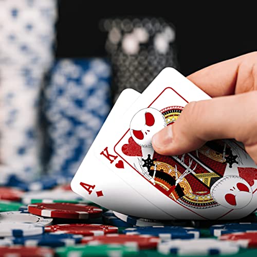 Nightmare Cool Before Deck Of Playing Card Christmas Jack Design Board Game Skellington Toys Halloween Camping Accessories Beach Lake Vacation Essentials For Teens Adults Friends #TOP6