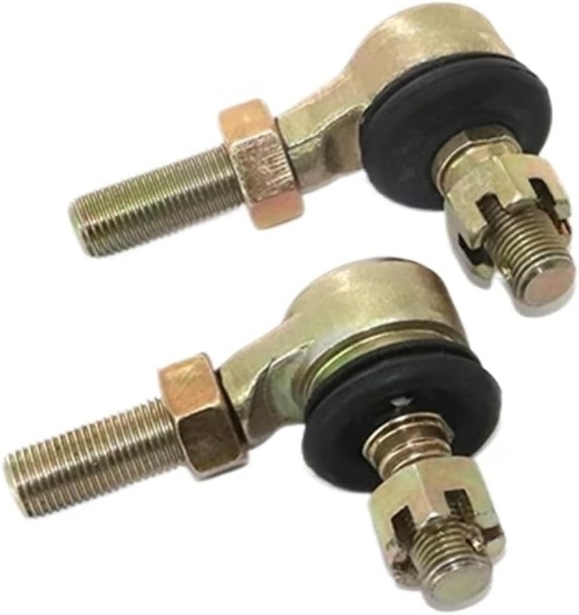 1Pair Metal M10 M12 Tie Rod Ball Joint For 50cc 70cc 90cc 110cc 125cc 150cc 200cc 250cc ATV Quad 4-Wheeler(M10)