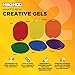 MagMod Pro Creative Lighting Gels, 6 Magnetic Flash Color Gels for Photography, Red Orange Yellow Blue Green Purple, Rigid Polycarbonate with Embedded Magnets, Compatible with All Speedlites