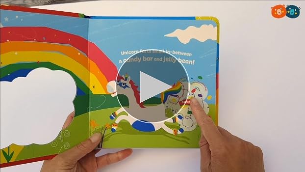 Buddy & Barney Scratch & Sniff Family Fart Book - Lift The Flap Rhyming Board Book With 6 Real Smells