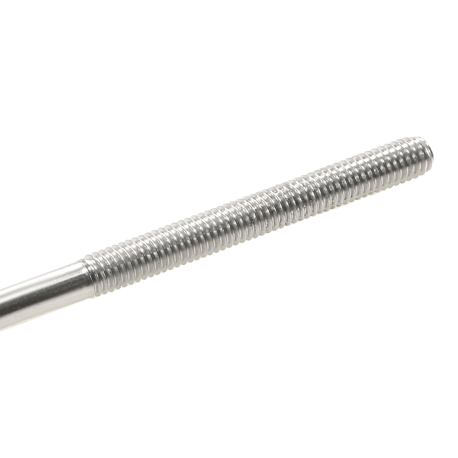 sourcing map 5 Stück Doppelend Gewindestift Schraube M6x180mm aus 
