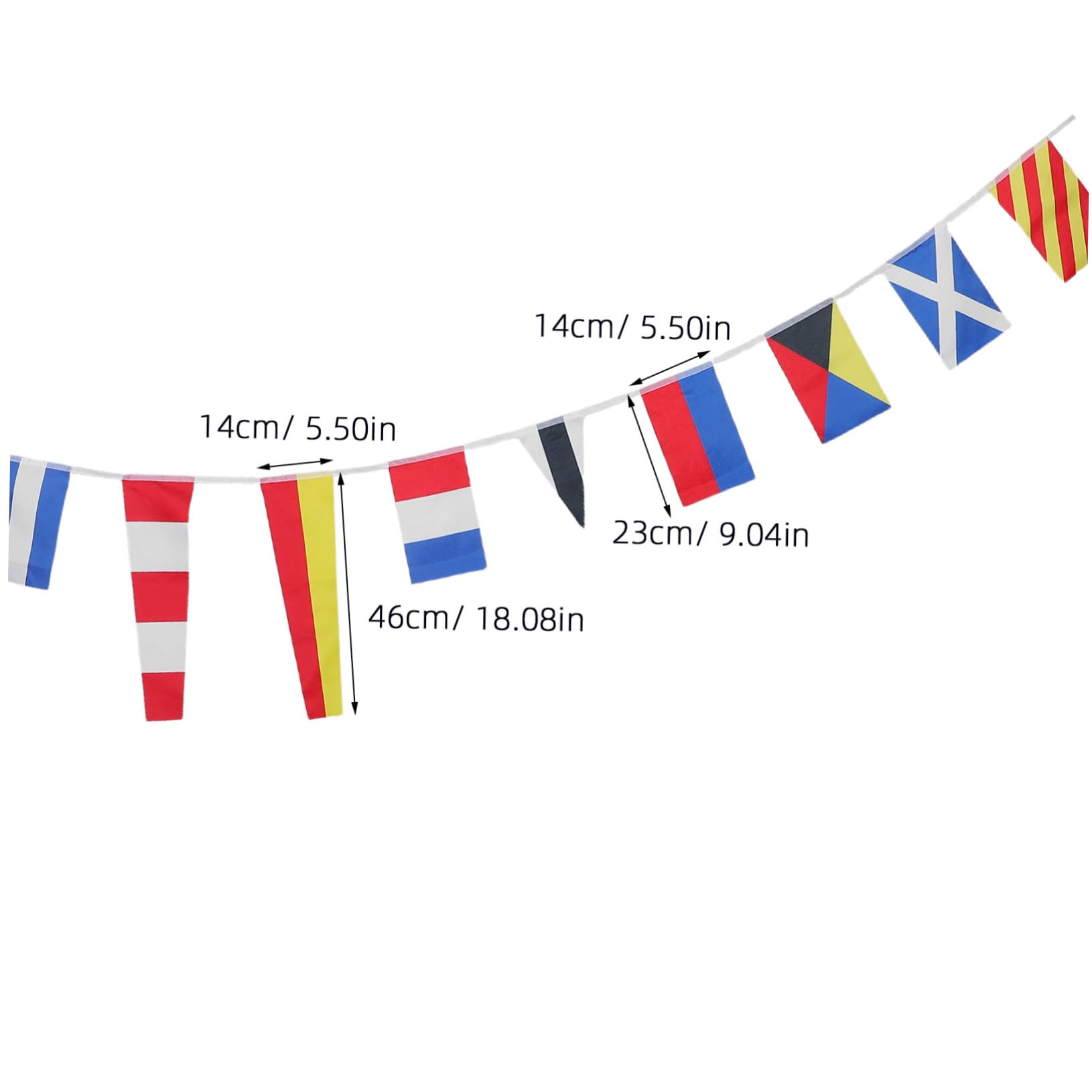 40 Stück Signalflaggen: Internationale Signalcode-flagge Der Marine, Dekorationsbanner Mit Maritimem Thema, Dekoration Für Zuhause/boot/schiff/schiff