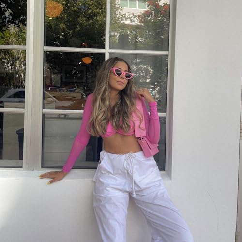 Clout Goggles Cat Eye Sunglasses Vintage Mod Style Retro Sunglasses Small Cateye Sunglasses for Women2