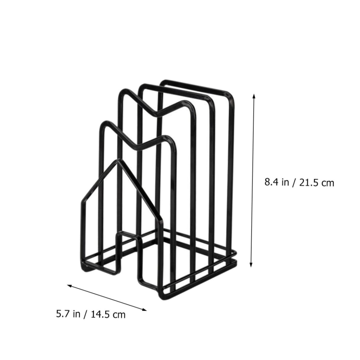 Topf und Pfannenständer aus Hochwertigem Material Deckelständer für Küche Topfdeckelhalter zum Trocknen Schneidebretthalter mit Robustem Design