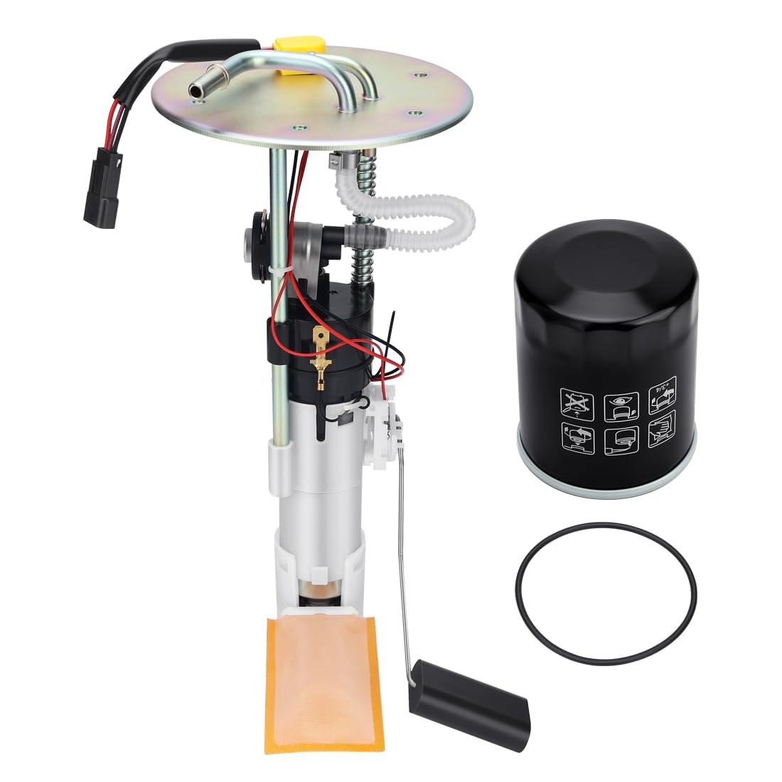 Juego de bombas de combustible y filtro de aceite para Polaris RZR 800 S 4 2008-2010 47-1019 2521011 2520595 2520914