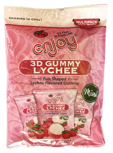 Gomitas Mini Lychee Multipack 3D Divertidas Enjoy Hawaii miniatura 1