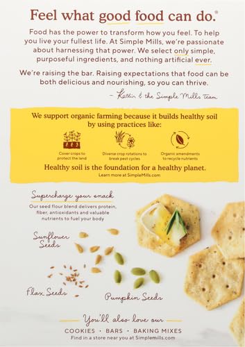Simple Mills 0856069005742 Organic Seed Crackers thumb #2