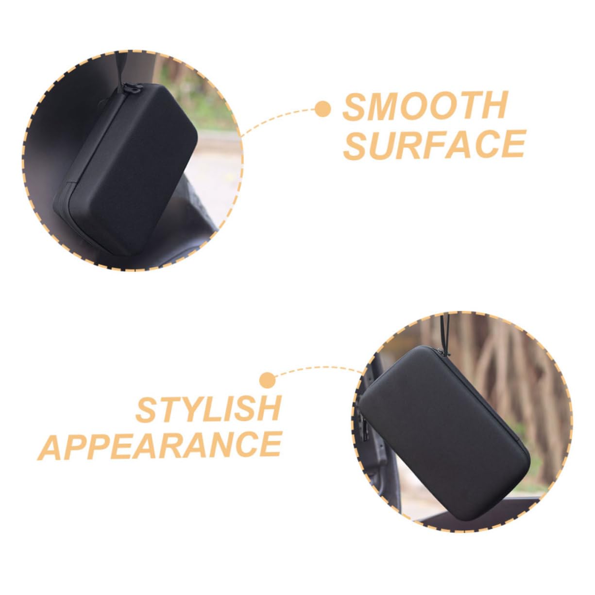 ifundom 3 Piezas Bolsa Organizador de Cargadores para Bicicletas Estuche Portátil para Accesorios Electrónicos Diseño Resistente y Duradero para Scooters Eléctricos y Bicicletas