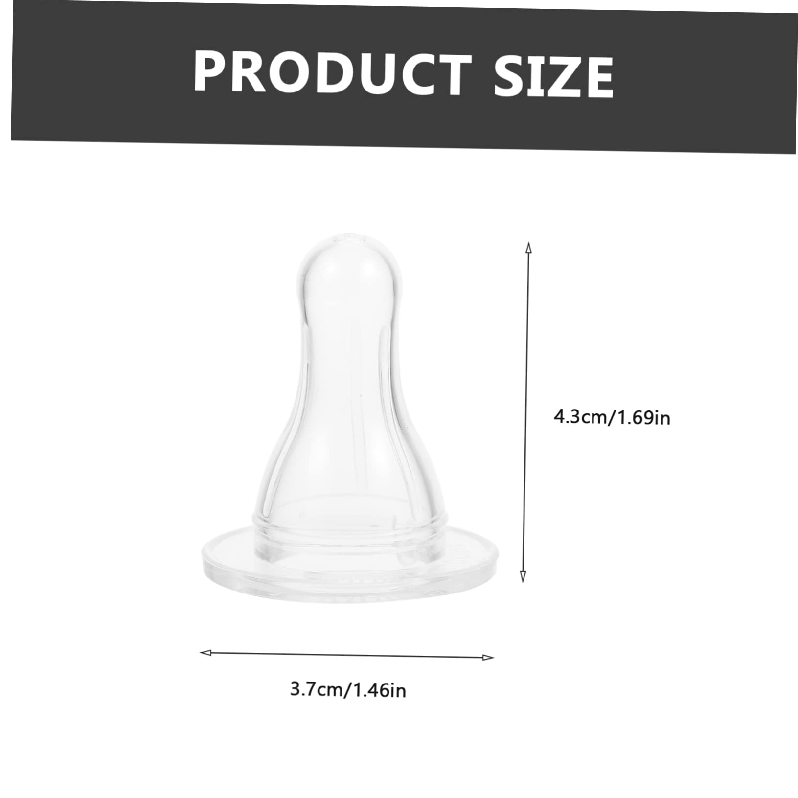 POPETPOP Piglet Pacifier Lamb Feeding Nipples Nursh Nipple Replacement Baby Bottle Feeding Supplies