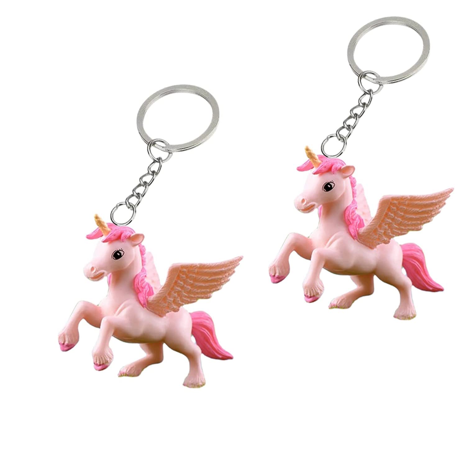 Cute Unicorn Key Chain PackOf 2 - Fashion Keychain - Colours May Vary-image-20
