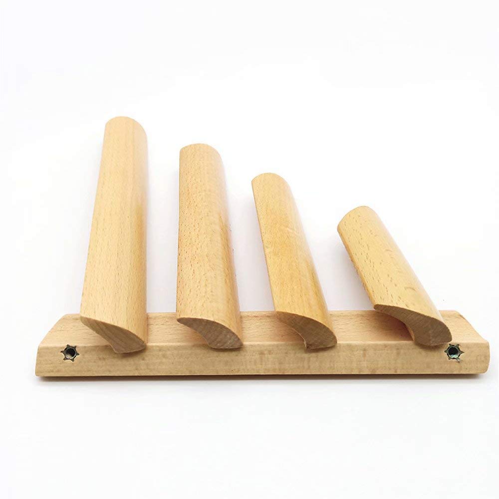 pomos de madera para puertas, pomos para cajones, Tiradores de madera for cajones de 20 piezas, tiradores de armarios de cocina, muebles, armarios, armarios, tiradores de cajones, tiradores, CC 64mm (